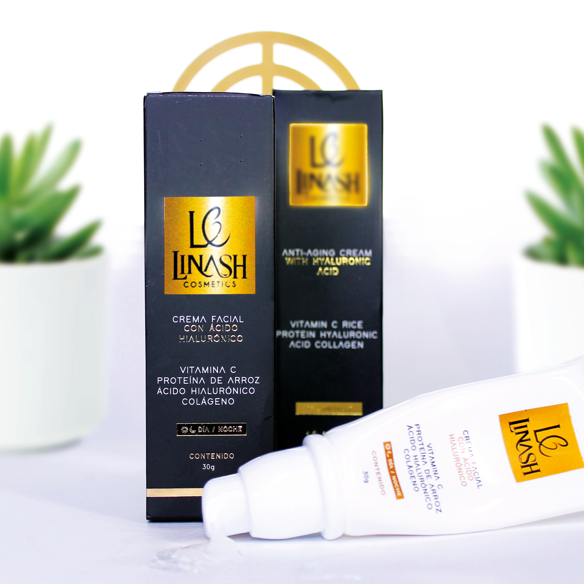 Crema Anti-Envejecimiento con Ácido Hialurónico